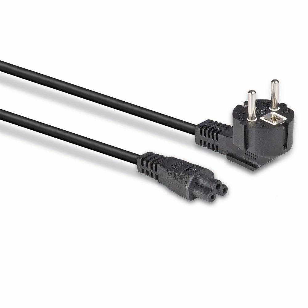 Cablu alimentare Lindy, conector A: Schuko, conector B: IEC C5C5, lungime cablu 2m, material PVC si PBT, material conductor: cupru, dimensiuni A: 36.5x71x36.5mm (1.44x2.8x1.44in), B: 22.8x64x15mm (0.9 [3]