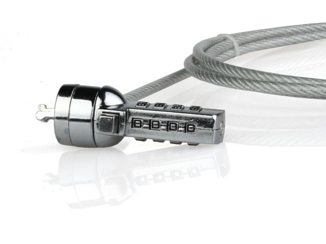 Cablu securitate Natec Lobster Code, 180 cm, Gri [2]