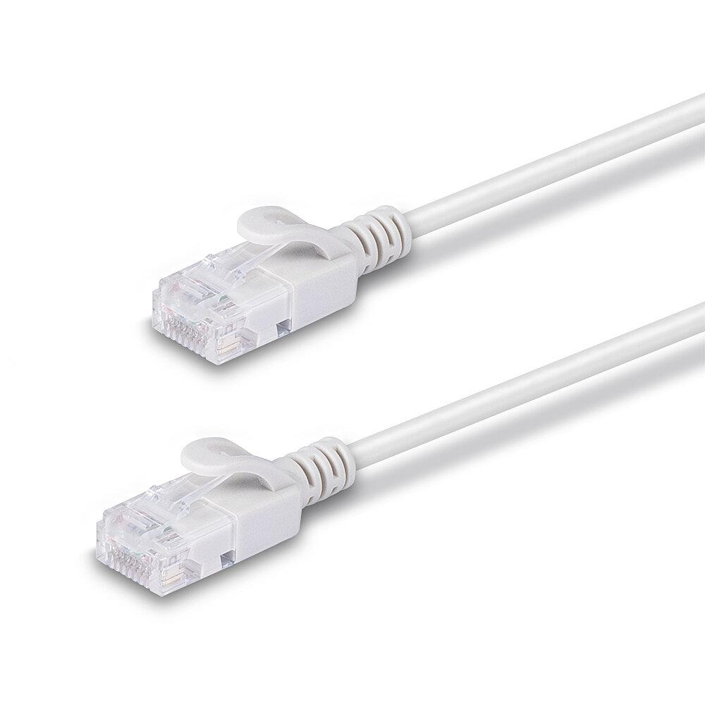 Cablu Lindy Ultra Slim, RJ45/ RJ-45, 2 m, Gri [5]