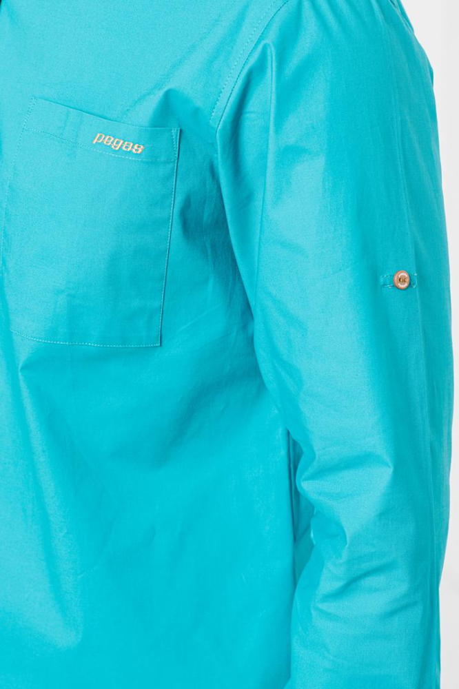 CAMASA CASUAL BARBATI TURQOISE XL [6]