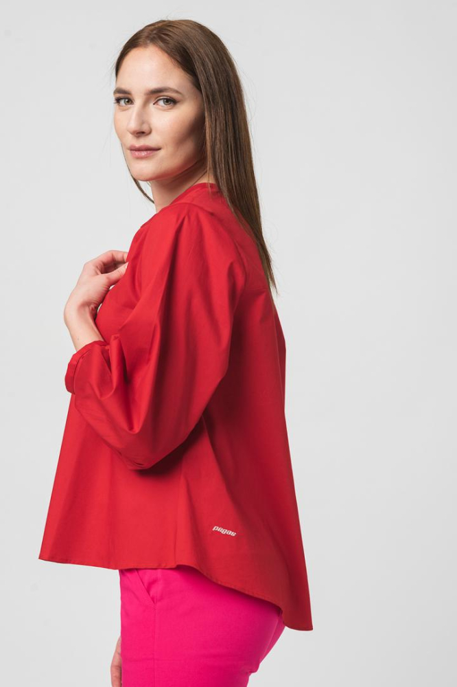 CAMASA CASUAL FEMEI RED XS [4]