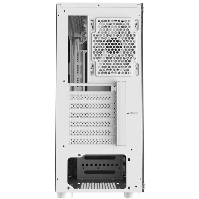Carcasa ALPHAGEAR Trickster RGB, RGB, Mid Tower, White [2]