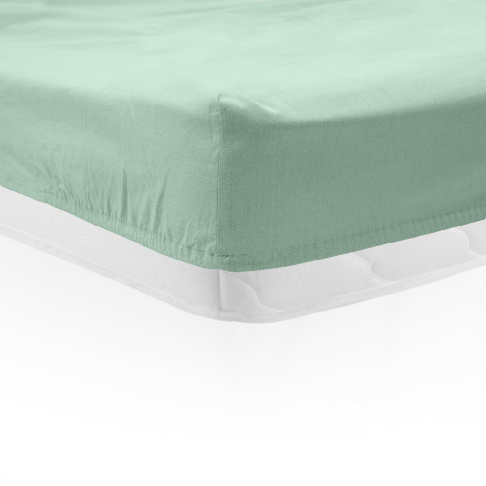 CEARCEAF PAT CU ELASTIC 180X200 CM VERDE [2]