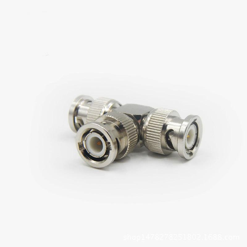 Conector BNC TATA la 2 X conector BNC TATA, LN-CTB03B, pachet 10 bucati [3]