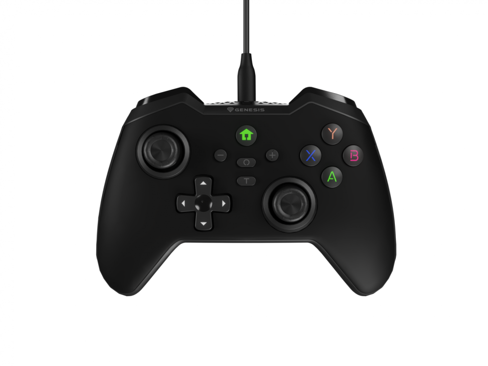 Controller cu fir Genesis Mangan 300, interfata USB, 19 butoane, negru [4]