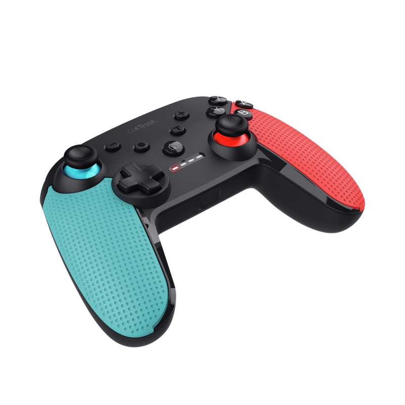 Controller wireless Trust Muta pentru consola Nintendo Switch, 15 butoane, controale: A, B, X, Y, L1, L2, L3, R1, R2, R3, reset, 8-way, start, select, d-input, multicolor [2]