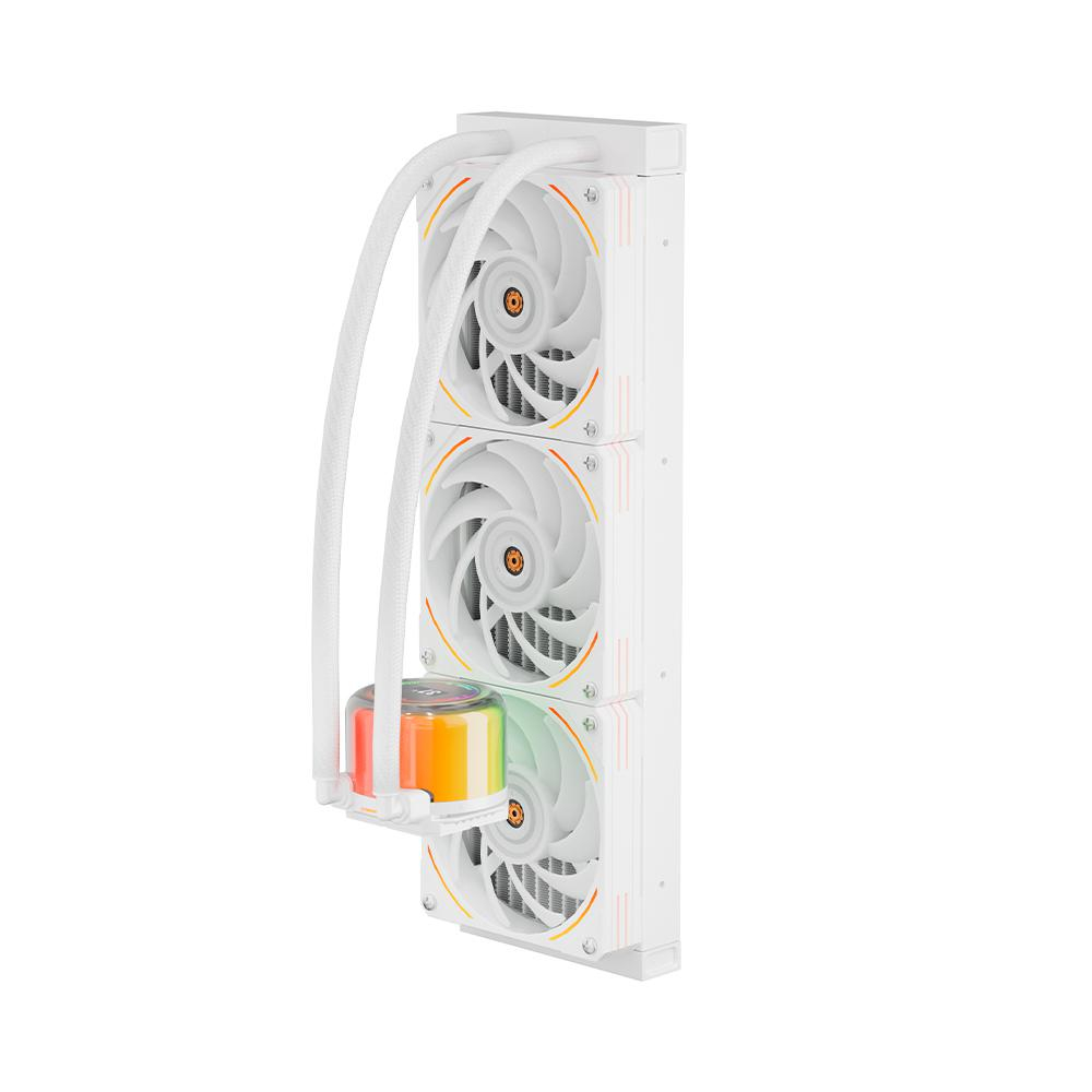 Cooler Procesor 1stPlayer CC-360-WH, Lichid, 12 cm, 3 ventilatoare, aRGB [5]