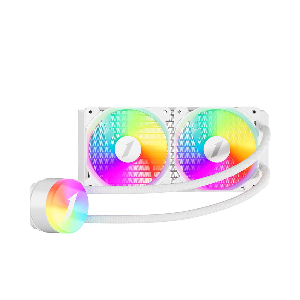 Cooler Procesor 1STPLAYER THUNDERSTORM TS2 240, Lichid, 12 cm, 2 ventilatoare, aRGB [3]