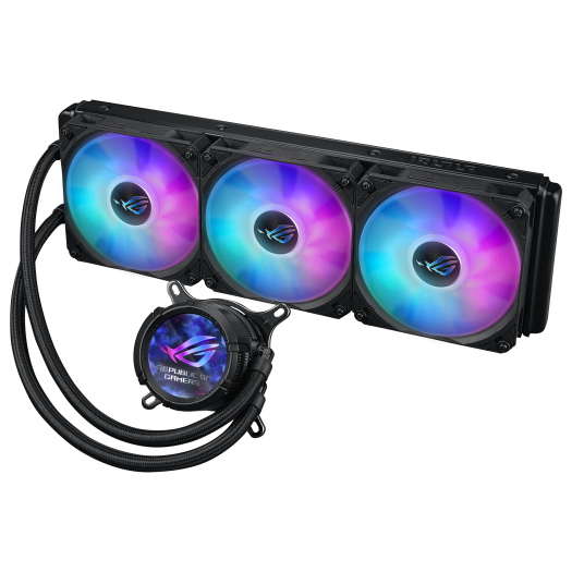Cooler Procesor ASUS ROG Strix LC III 360 ARGB, Lichid, 12 cm, 3 ventilatoare, aRGB [2]