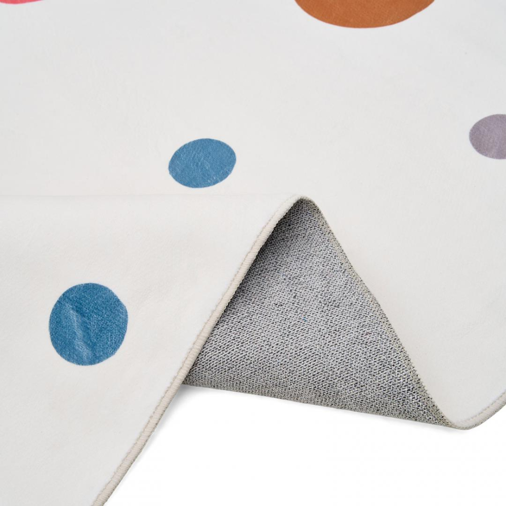 Covor printat, BUBBLE 70x140 cm, lavabil cu spate antialunecare, inaltime fir 3mm [2]