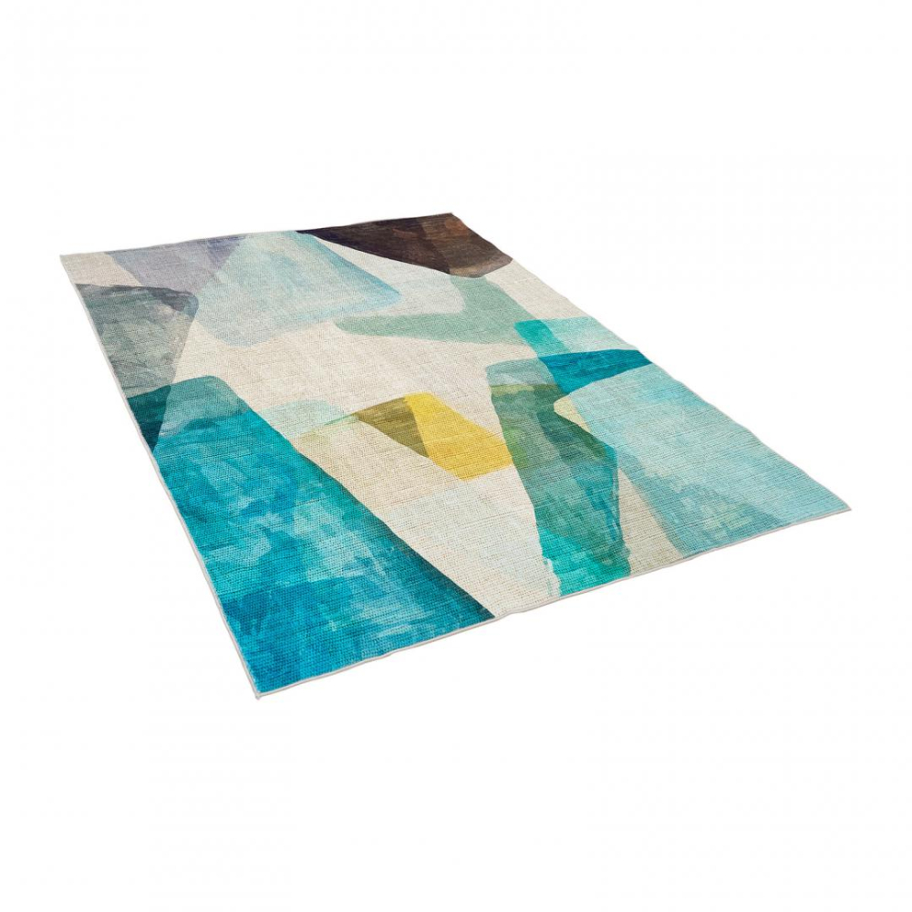 Covor printat, FOREST 160x230 cm, lavabil cu spate antialunecare, inaltime fir 3mm [3]