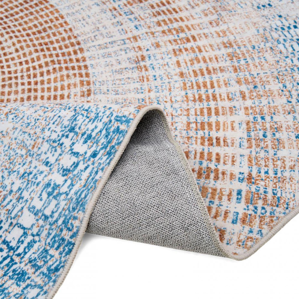 Covor printat, Harper 70x140 cm, lavabil cu spate antialunecare, inaltime fir 3mm [2]