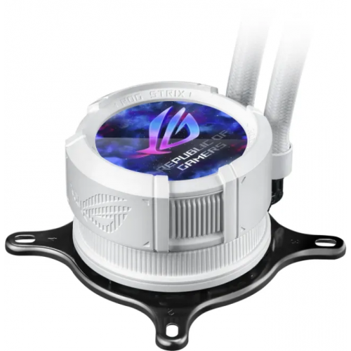 Cooler Procesor ASUS ROG Strix LC III 360 ARGB White Edition, Lichid, 12 cm, 3 ventilatoare, aRGB [5]