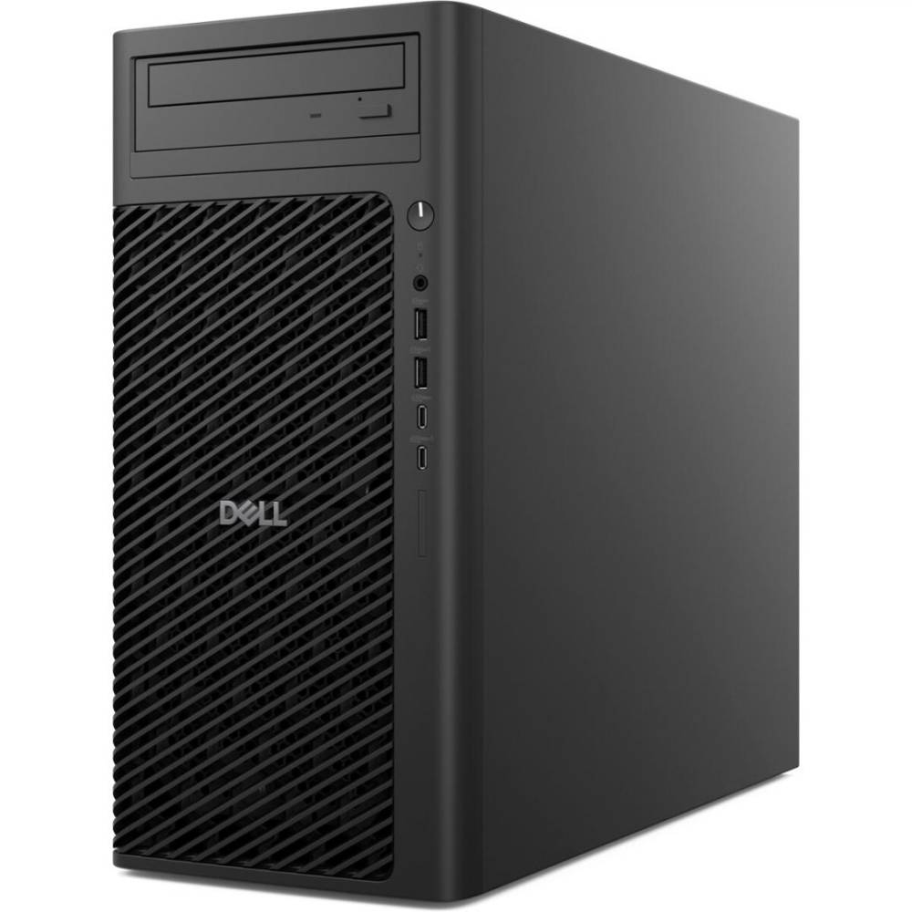 Desktop Workstation Dell Pro Max T2 cu procesor Intel Core Ultra 9 285K pana la 5.7 GHz, 64GB DDR5, 1TB SSD, 2TB HDD, RTX 4000 Ada, Windows 11 Pro, Black, 3 ani Garantie [2]