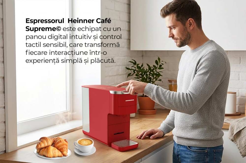 ESPRESSOR CU CAPSULE HEINNER CAFE SUPREME HEMC-DD15RED [5]