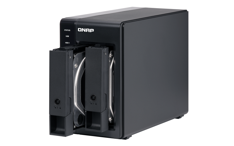 Extensie USB QNAP TR-002 2-Bay, 2.5/3.5 SATA 6Gbps HDD (neincluse), 1xUSB3.11 (type-c), tower, PSU adaptor 36W, garantie 2 ani [2]