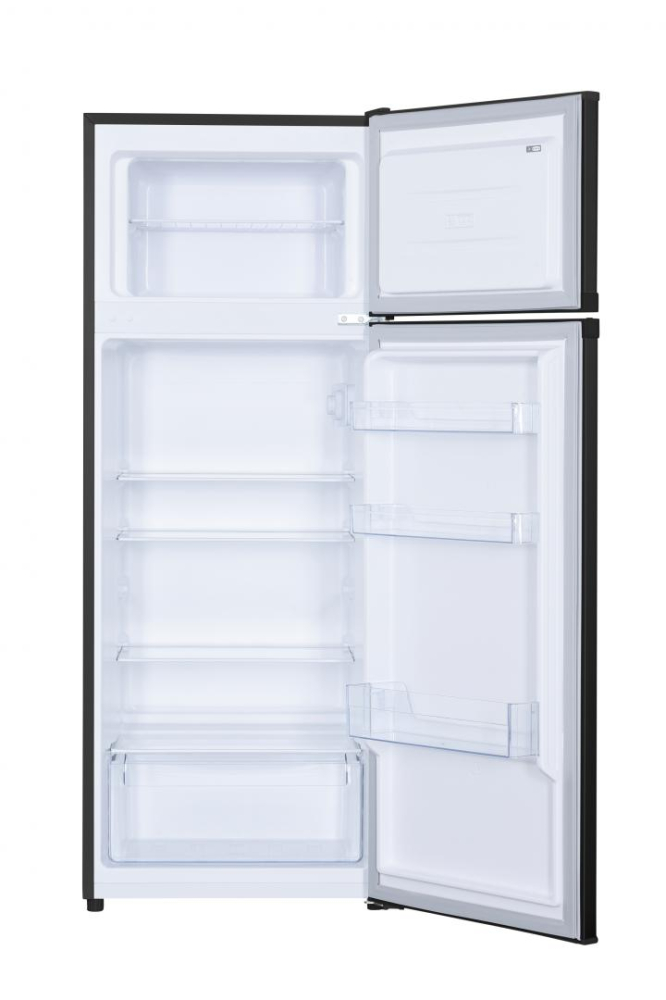 Frigider cu doua usi HEINNER HF-H2206BKE++, Static, 206 l, Clasa E, Negru [2]