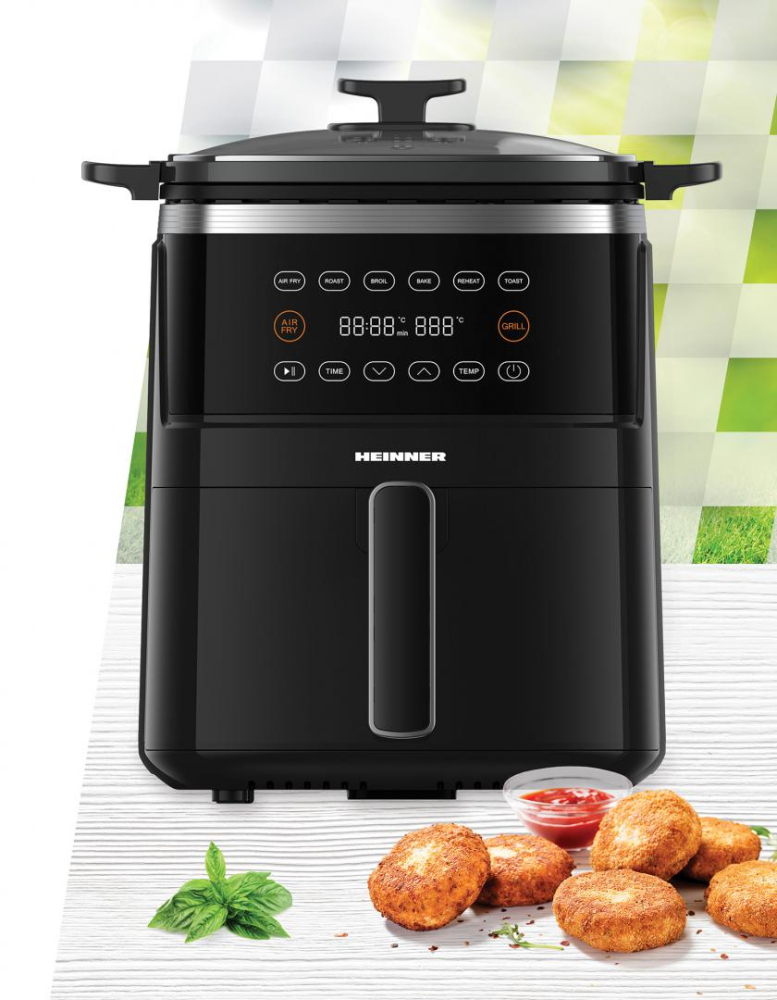 FRITEUZA CU AER CALD SI GRILL HEINNER VastCook HAFG-B5BK2600 [7]