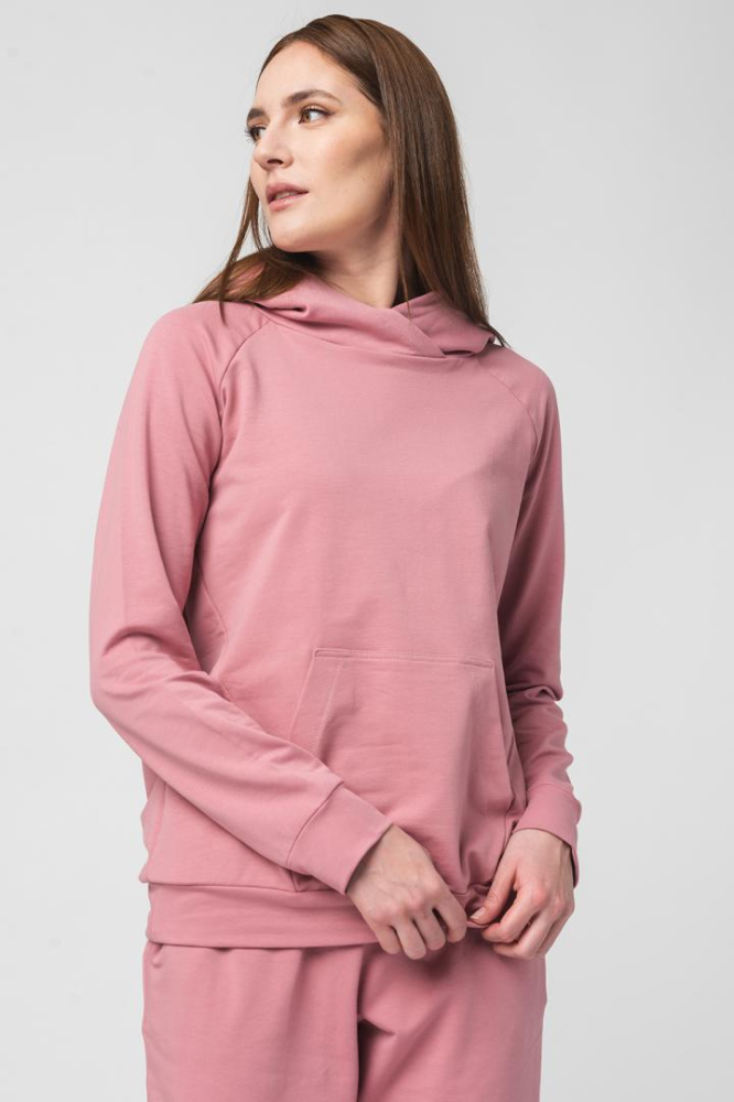 HANORAC COTON RAGLAN FEMEI PINK-M [4]