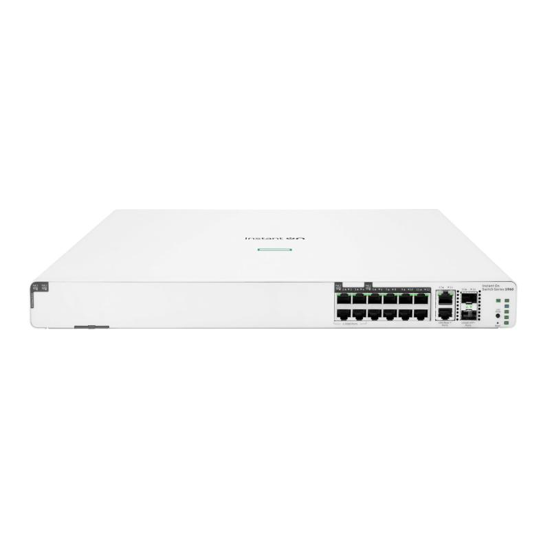HPE Networking Instant On Switch 8p Gigabit CL4 4p SR2.5G CL6 PoE 2p 10GBT 2p SFP+ 480W 1960 [2]