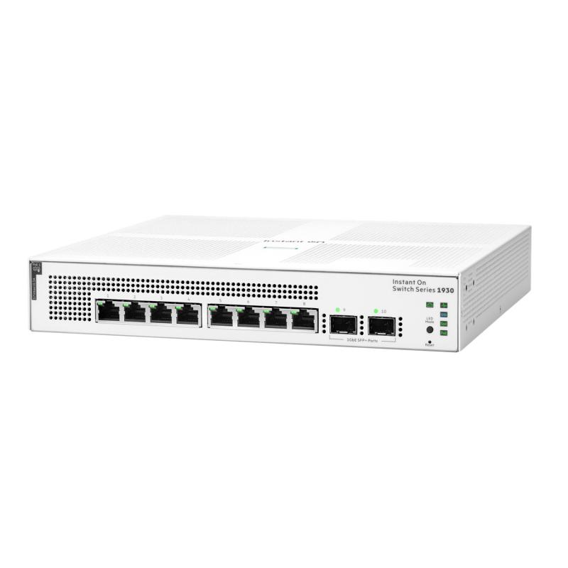 HPE Networking Instant On Switch 8p Gigabit CL4 PoE 2p SFP 124W 1930 [2]