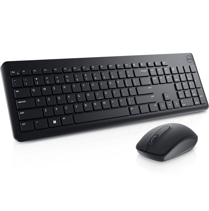 Kit wireless tastatura si mouse Dell KM3322W, taste numerice, negru [2]