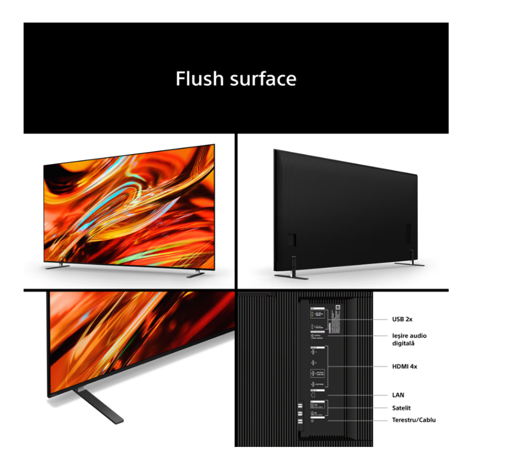 Televizor Sony BRAVIA XR 7 II True RGB LED 55XR75M2, 139 cm, Smart Google TV, 4K Ultra HD, 120Hz, Clasa E (Model 2026) [4]