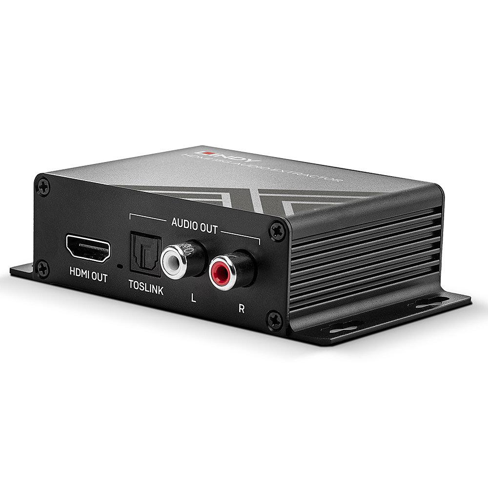 Lindy extractor Audio HDMI 4K60, interfata HDMI 2.0, latime de banda 18Gbps, interfata audio: SPDIF, analog L/R [2]
