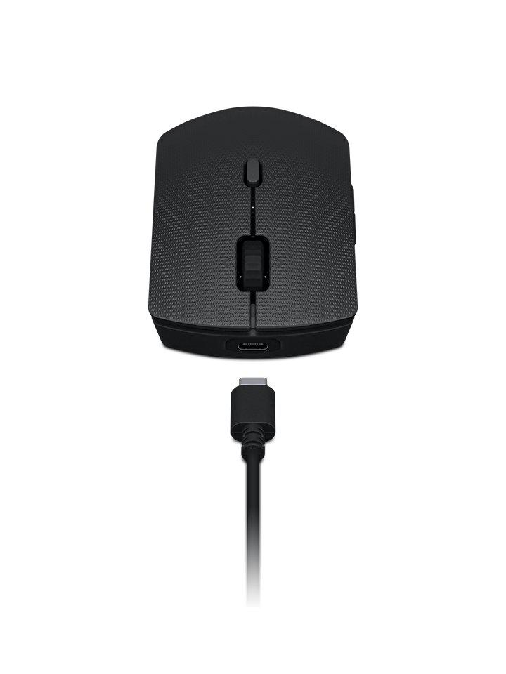 Kit Wireless tastatura si mouse Lenovo Professional Wireless Rechargeable Combo, taste numerice, negru, US English [2]