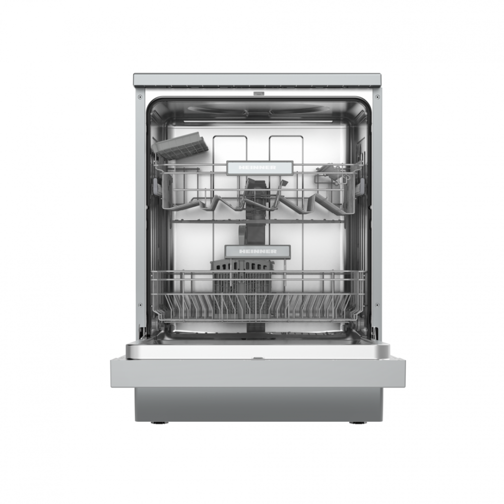 Masina de spalat vase HEINNER HDW-FSM60514WE++, 14 seturi, 5 programe, Clasa: E, 60 cm, Alb [2]