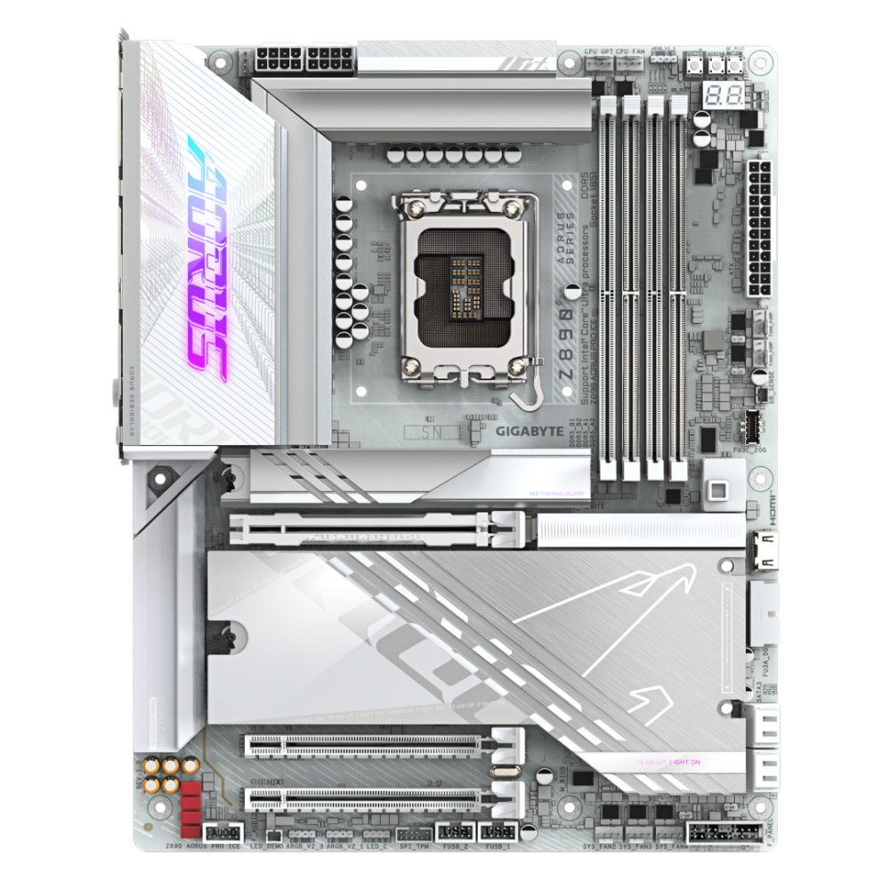 Placa de baza Gigabyte Z890 AORUS PRO ICE, LGA 1851, DDR5, ATX [2]
