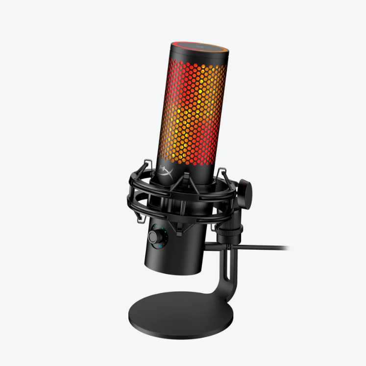 Microfon HyperX QuadCast 2 S, tip Cardioid, USB, LED backlight [2]