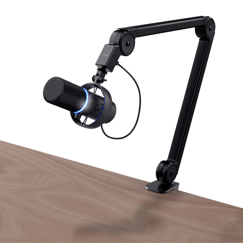 Microfon Trust GXT 255+ Onyx, tip Cardioid, USB, LED backlight [4]