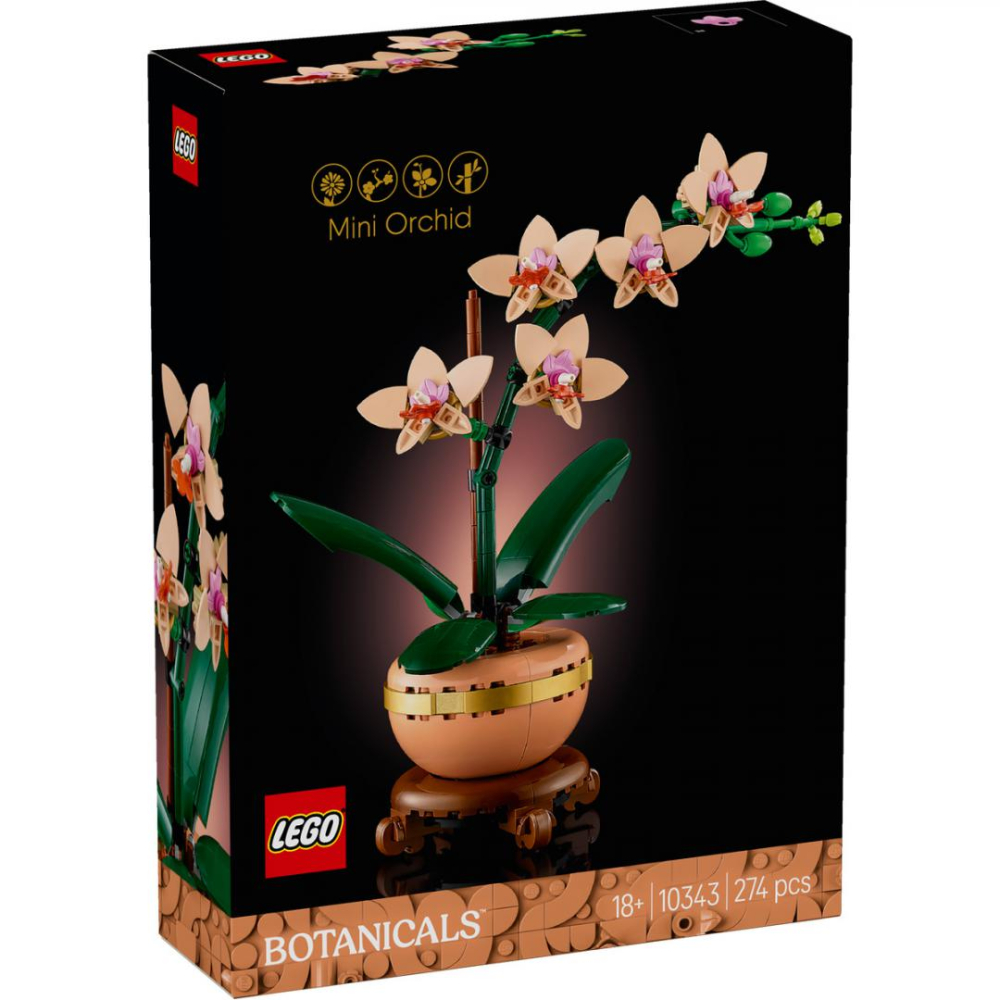 MINI ORHIDEE, LEGO10343 [6]