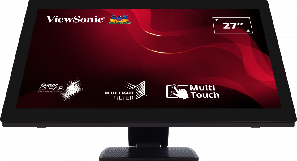 Monitor Consumer ViewSonic TD2760, 27", 1920 x 1080 pixeli, Touchscreen, Black, 3 ani Garantie [4]