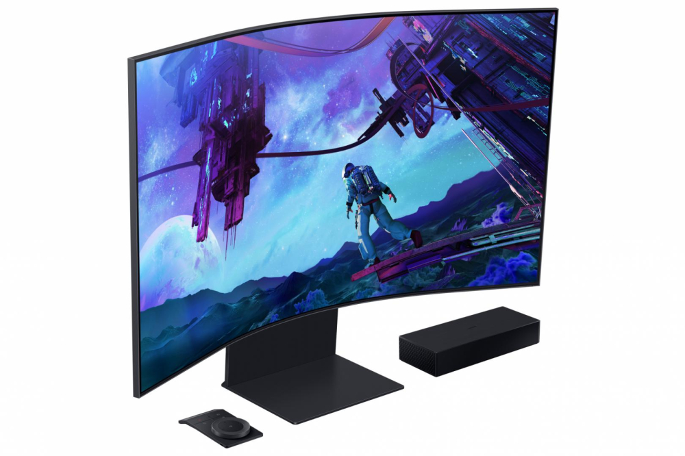 Monitor Samsung 55" LS55CG970NUXDU, Curvature: 1000R, Diagonal (inch): 55, Diagonal (cm): 139.7, Aspect ratio: 16:9, Panel: VA, Resolution: 3840x2160, Refresh Rate: 165Hz, Response time GtG: 1ms, Brig [8]