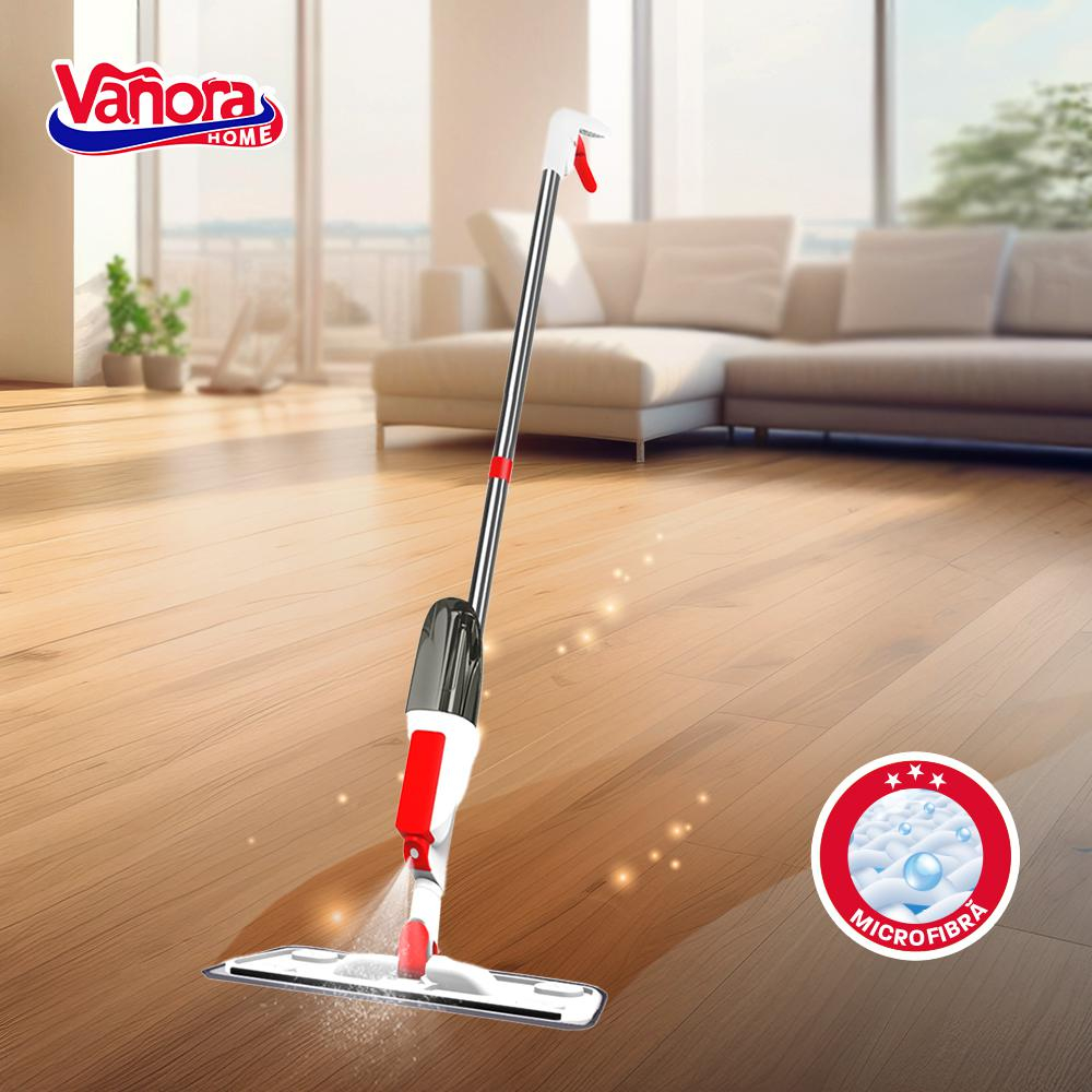 MOP SPRAY CU REZERVOR DETASABIL 350 ML, FAST CLEAN, VANORA HOME (mix 2 culori in bax, 6 rosii, 6 albastre) [5]