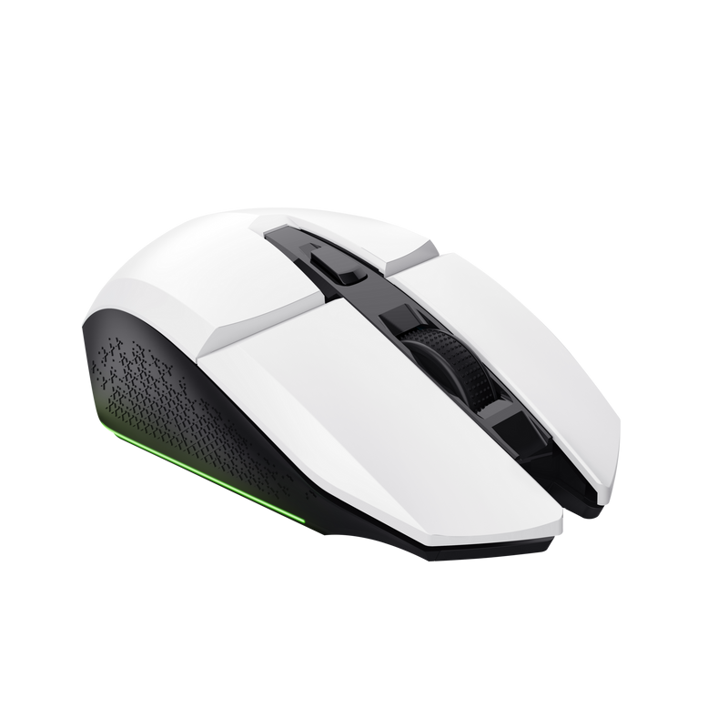 Mouse Trust GXT110W FELOX 4800 DPI, alb [2]