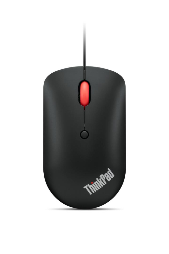 Mouse LENOVO ThinkPad USB-C Wired Compact Mouse, 2400 dpi, Negru [7]