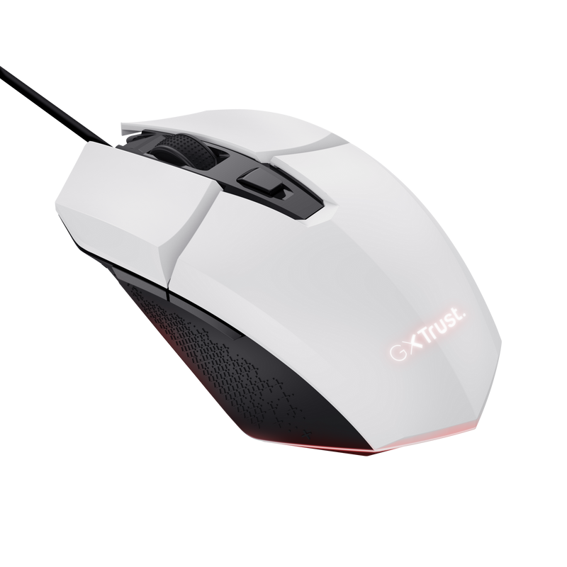 Mouse Gaming Trust GXT 109W Felox, 6400 DPI, alb [4]