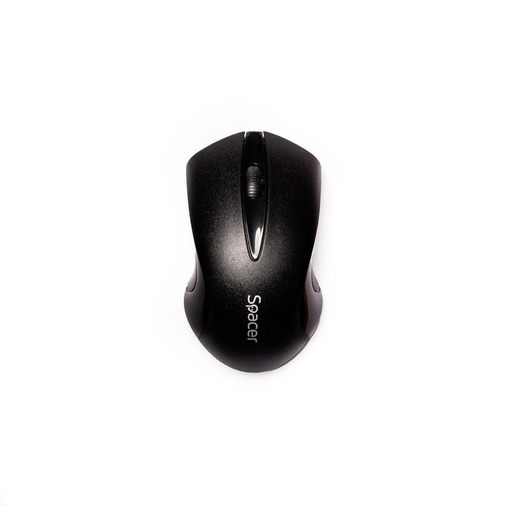 Mouse Wireless SPACER SPMO-W12, 1001 2000 dpi, Negru [2]