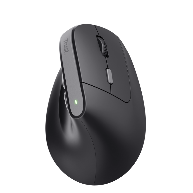 Mouse Wireless Trust Bayo II, 2400 DPI, Negru [2]