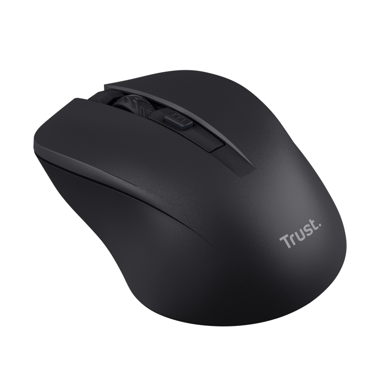 Mouse Wireless Trust Mydo, 1800 dpi, Negru [2]