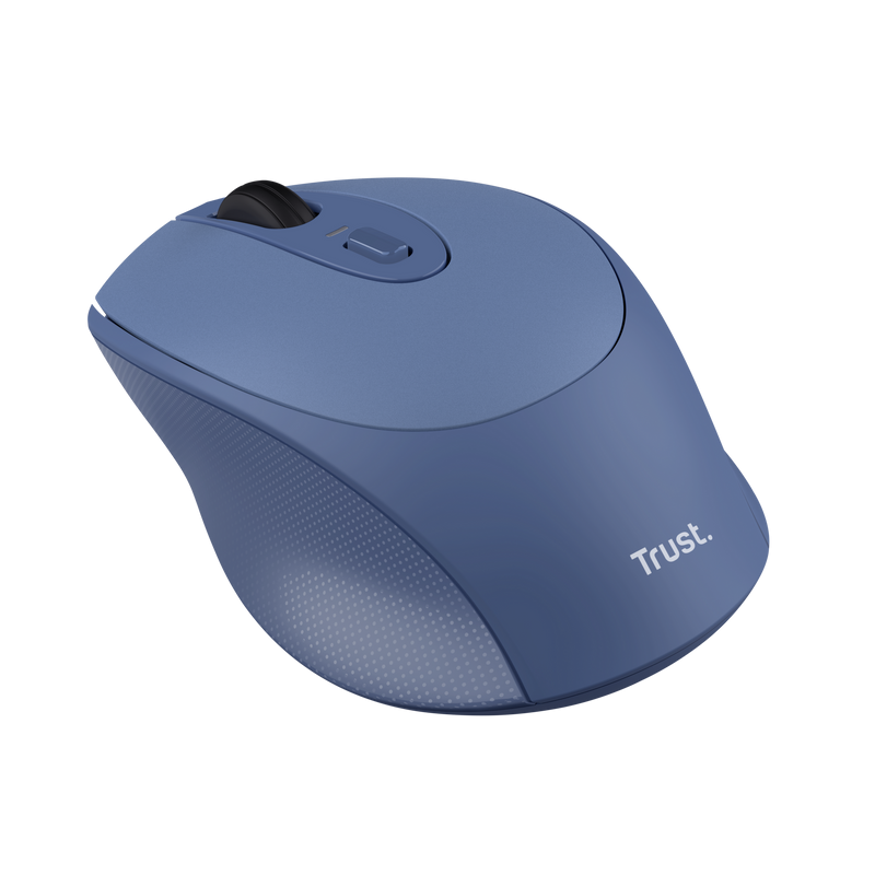 Mouse Wireless Trust Zaya, 1600 DPI, Albastru [3]