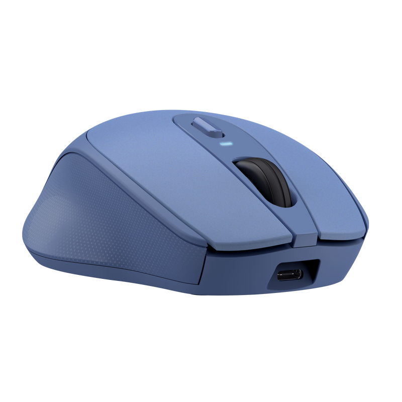 Mouse Wireless Trust Zaya, 1600 DPI, Albastru [4]
