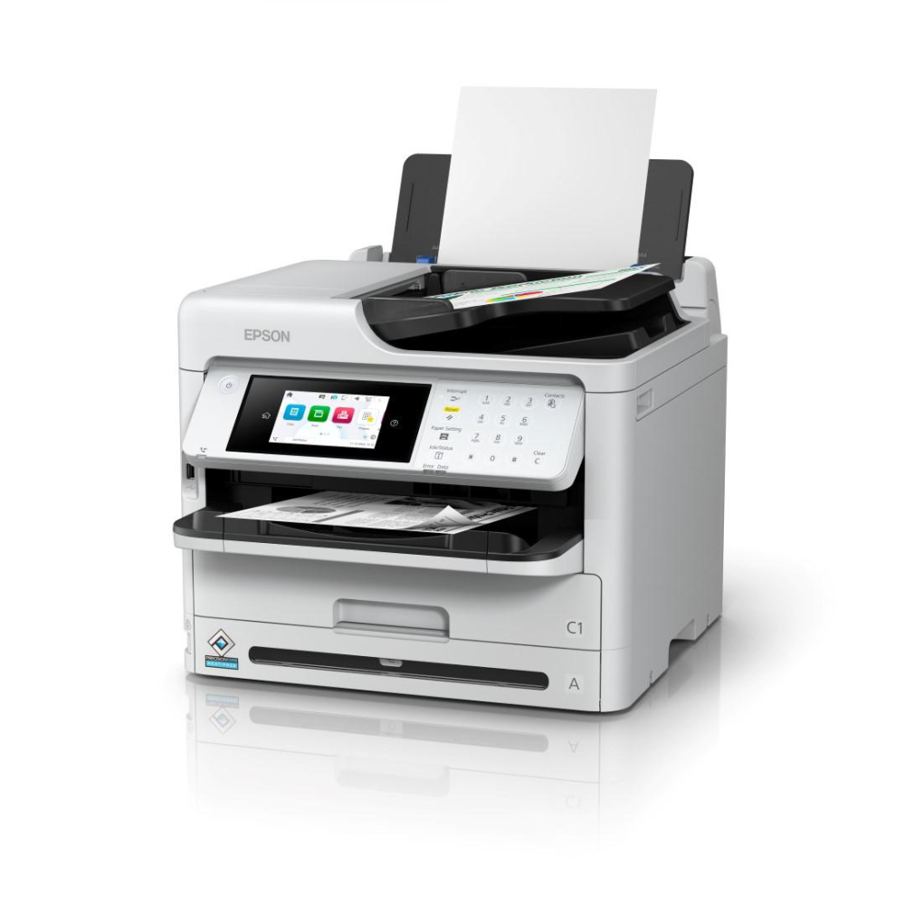 Multifunctional inkjet Epson WorkForce Pro WF-M5899DWF, format A4, Monocrom, Duplex, USB + LAN + Wi-Fi [4]