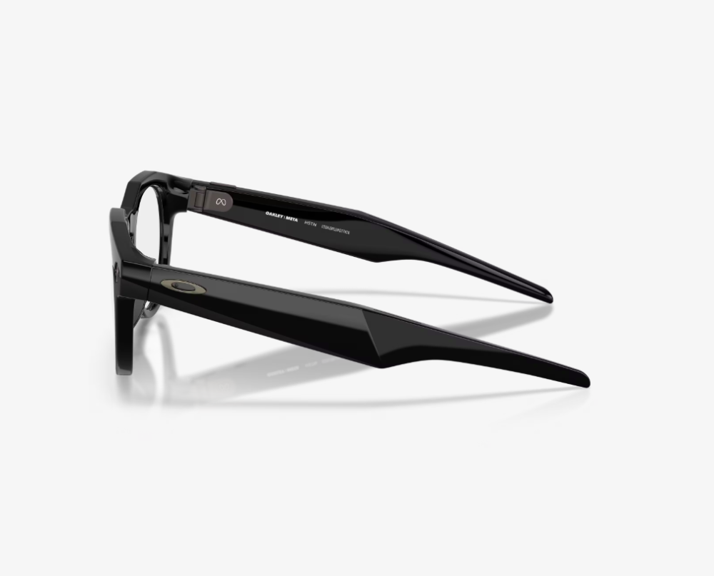 Oakley Meta HSTN AI Glasses Black Frame Transitions Amethyst Lenses Wide - High Bridge Fit [4]