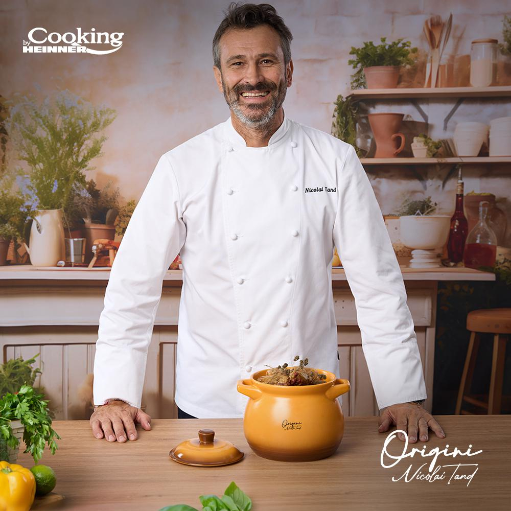 OALA CERAMICA CU CAPAC, 14.5x16 CM, 3 L, NICOLAI TAND, ORIGINI, COOKING BY HEINNER [9]