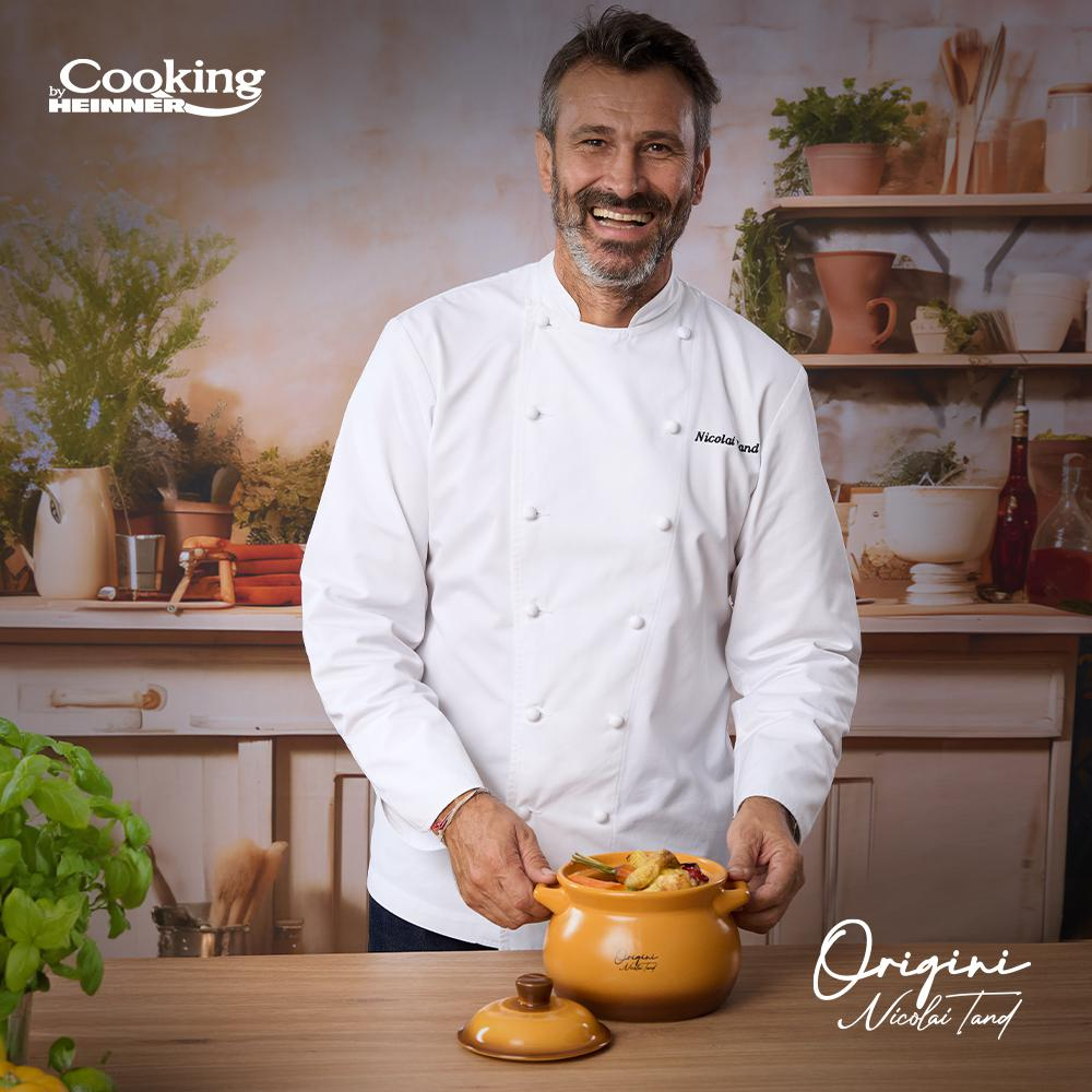 OALA CERAMICA CU CAPAC 12x11 CM, 2 L, NICOLAI TAND, ORIGINI, COOKING BY HEINNER [10]