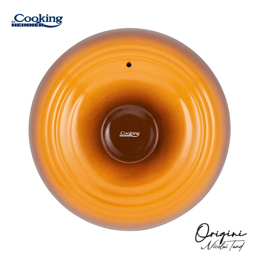 OALA CERAMICA CU CAPAC, 19x19.5 CM, 6 L, NICOLAI TAND, ORIGINI, COOKING BY HEINNER [7]